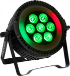 ALGAM LIGHTING - PARWASH76-RING | LED-PAR-Wash (7 x 6W RGBW) mit RGB-LED-Ring - Lightronic Showequipment